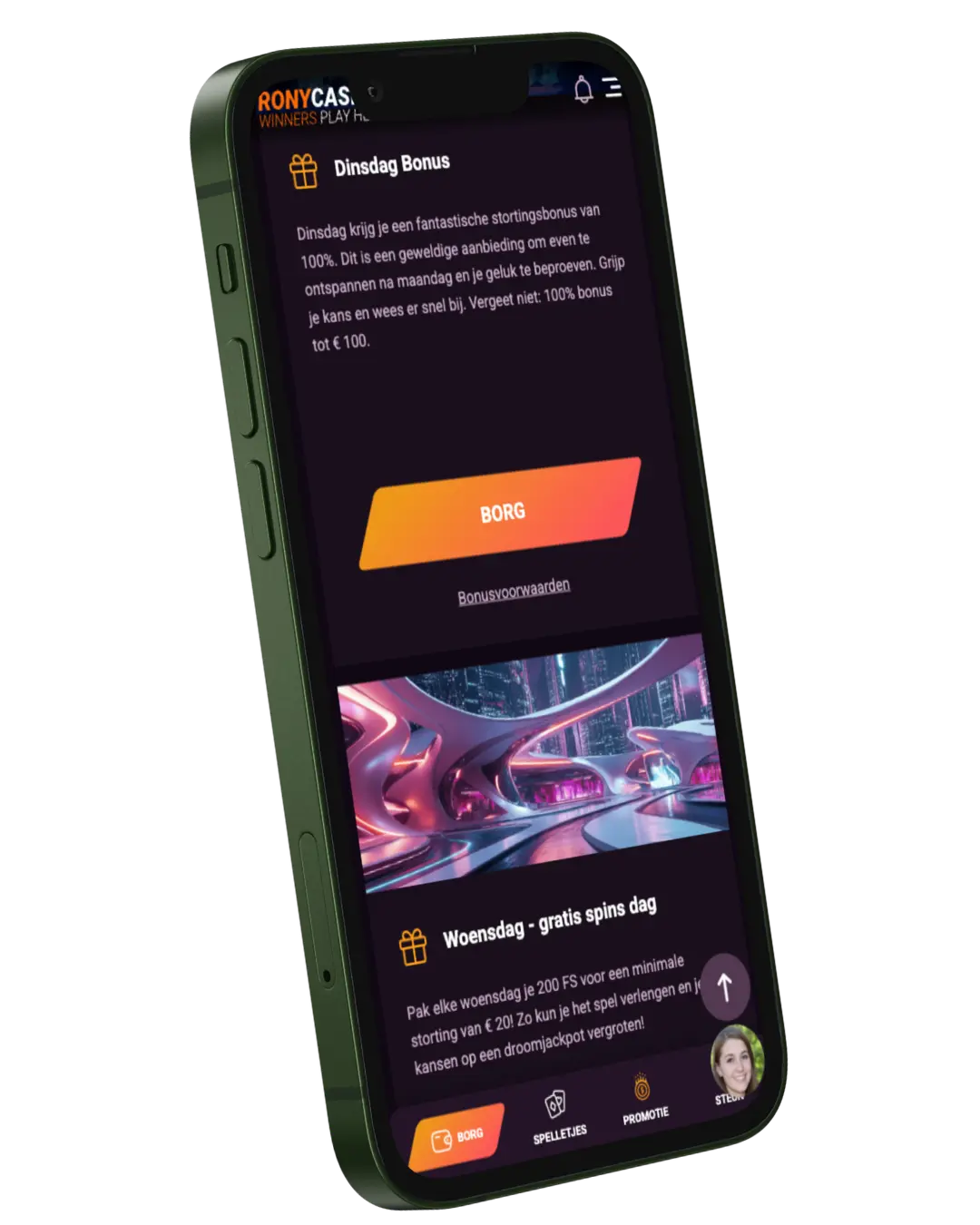 Interface van mobiele app - illustratie